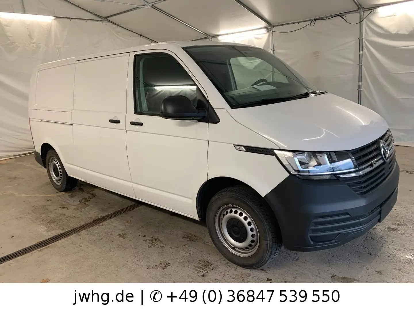 Volkswagen T6 Transporter T6.1 ABT e-Kasten LR DSG 3-SITZER Weiß - 2