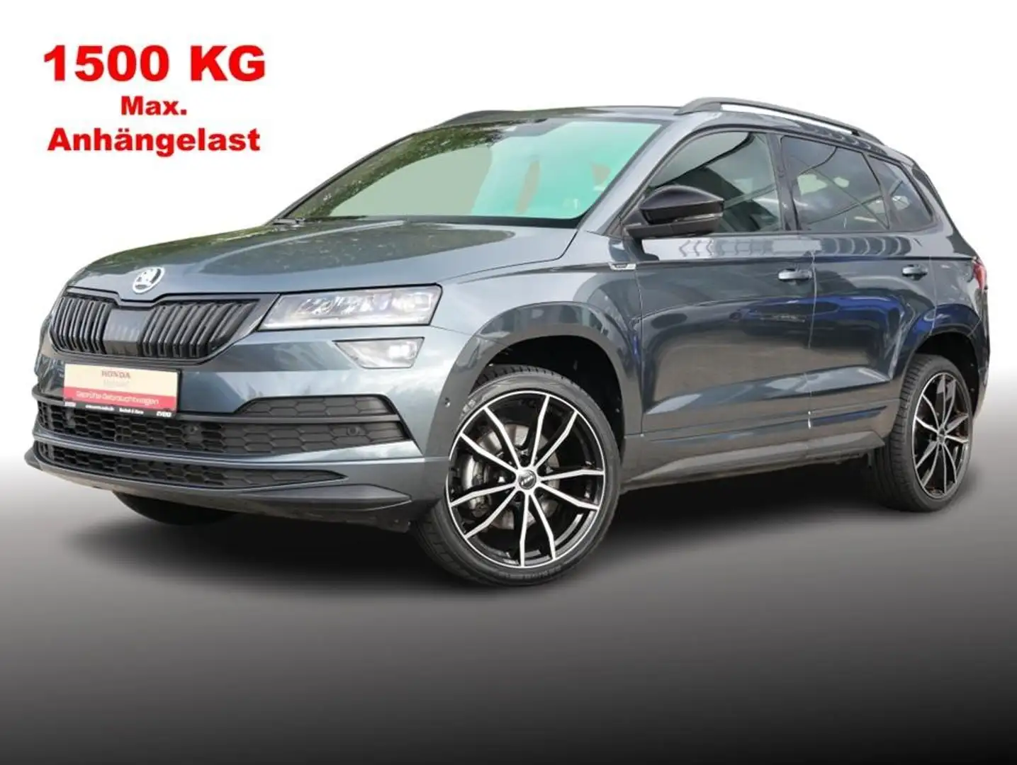 Skoda Karoq 1.5 TSI DSG SPORTLINE NAVI+KAMERA+AHK+ACC Grau - 2