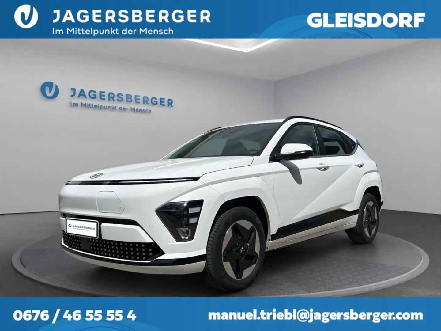 Hyundai KONA EV (SX2) Smart Line 64,8 kWh k7es2-P20-O20 Weiß - 1
