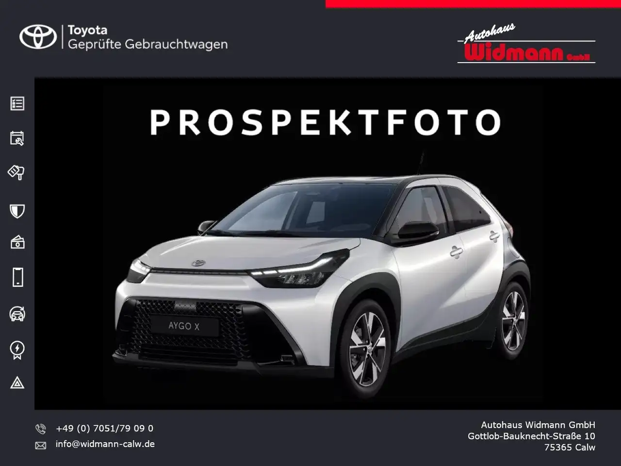 Toyota Aygo X 1.5 Hybrid Teamplayer Sitzhzg. VERSCHIEDENE FARBEN