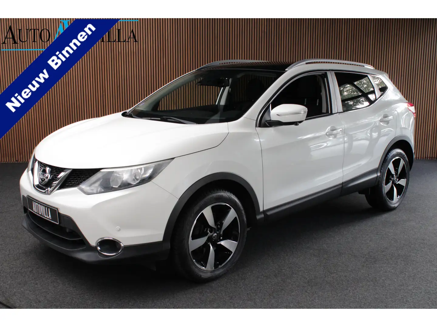 Nissan Qashqai 1.2 Panodak Climate Camera Keyless LM velgen PDC P Blanc - 1