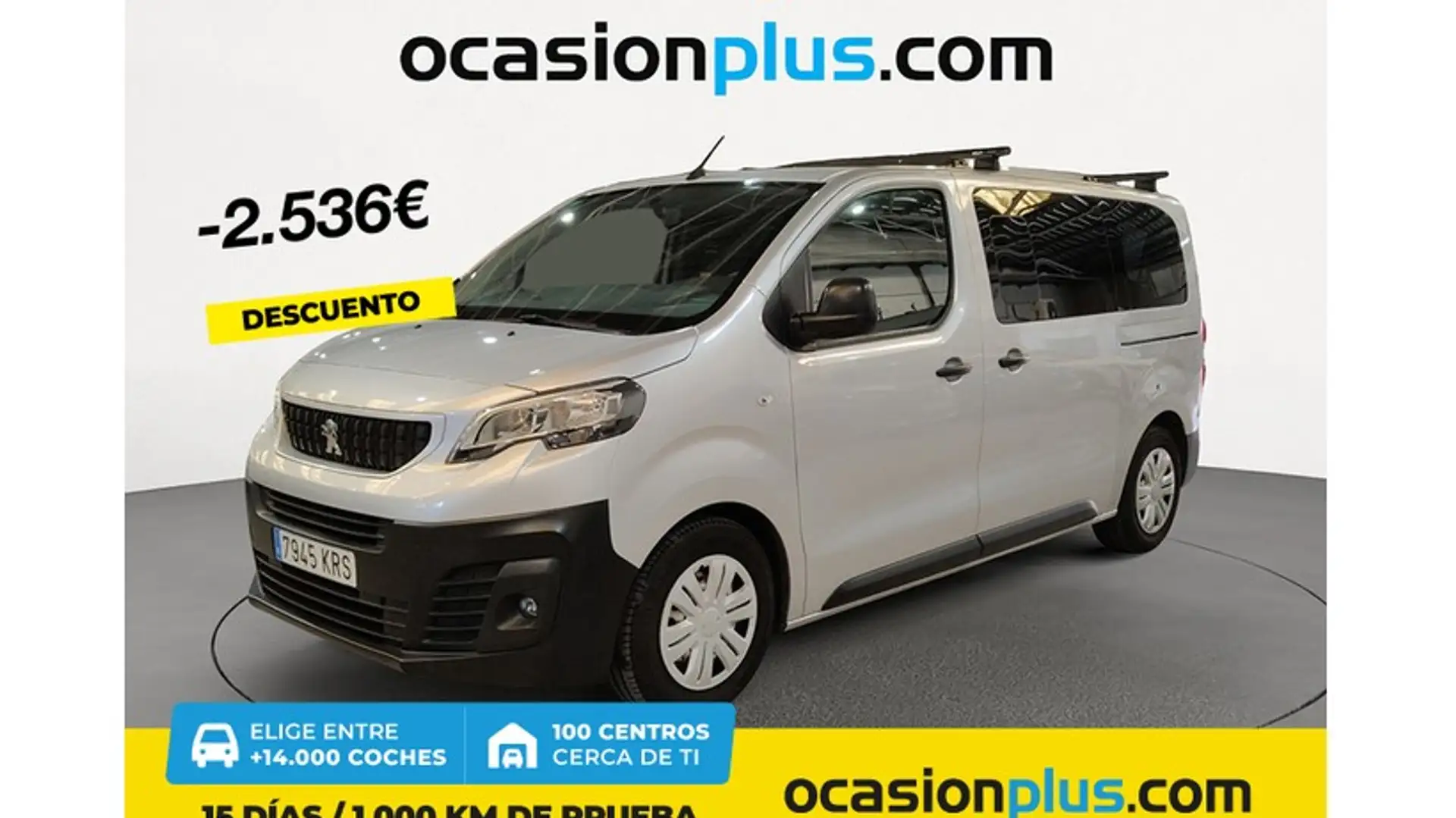 Peugeot Expert Combi Standard 2.0BlueHDi S&S 150 Argent - 1