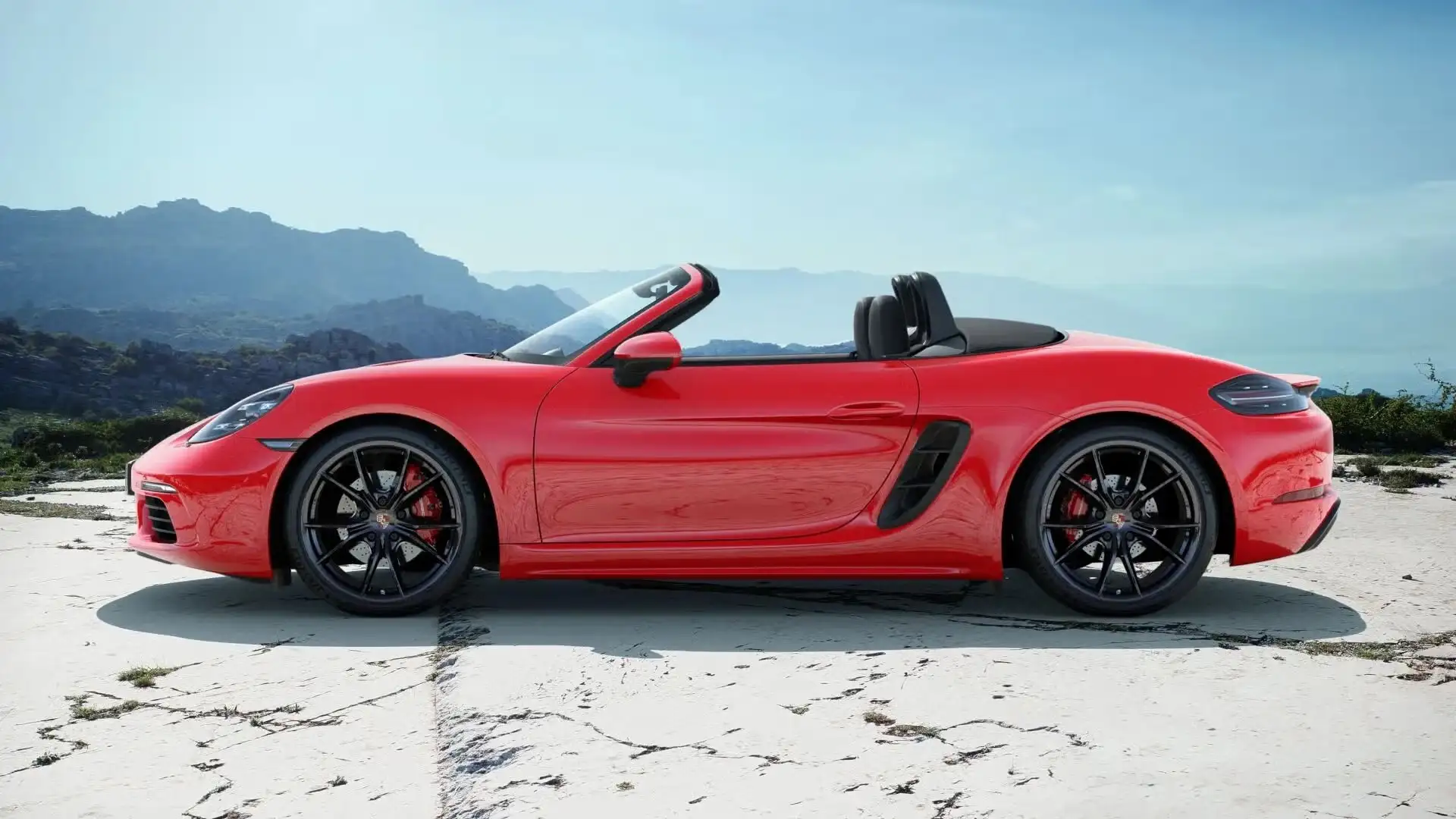 Porsche Boxster 718 Boxster 2.5 S 350cv pdk-Full opt-Iva esposta Rouge - 2