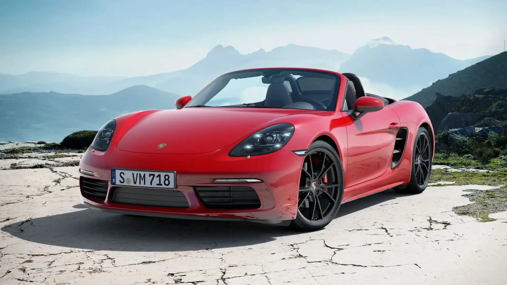 Porsche Boxster 718 Boxster 2.5 S 350cv pdk-Full opt-Iva esposta Rouge - 1