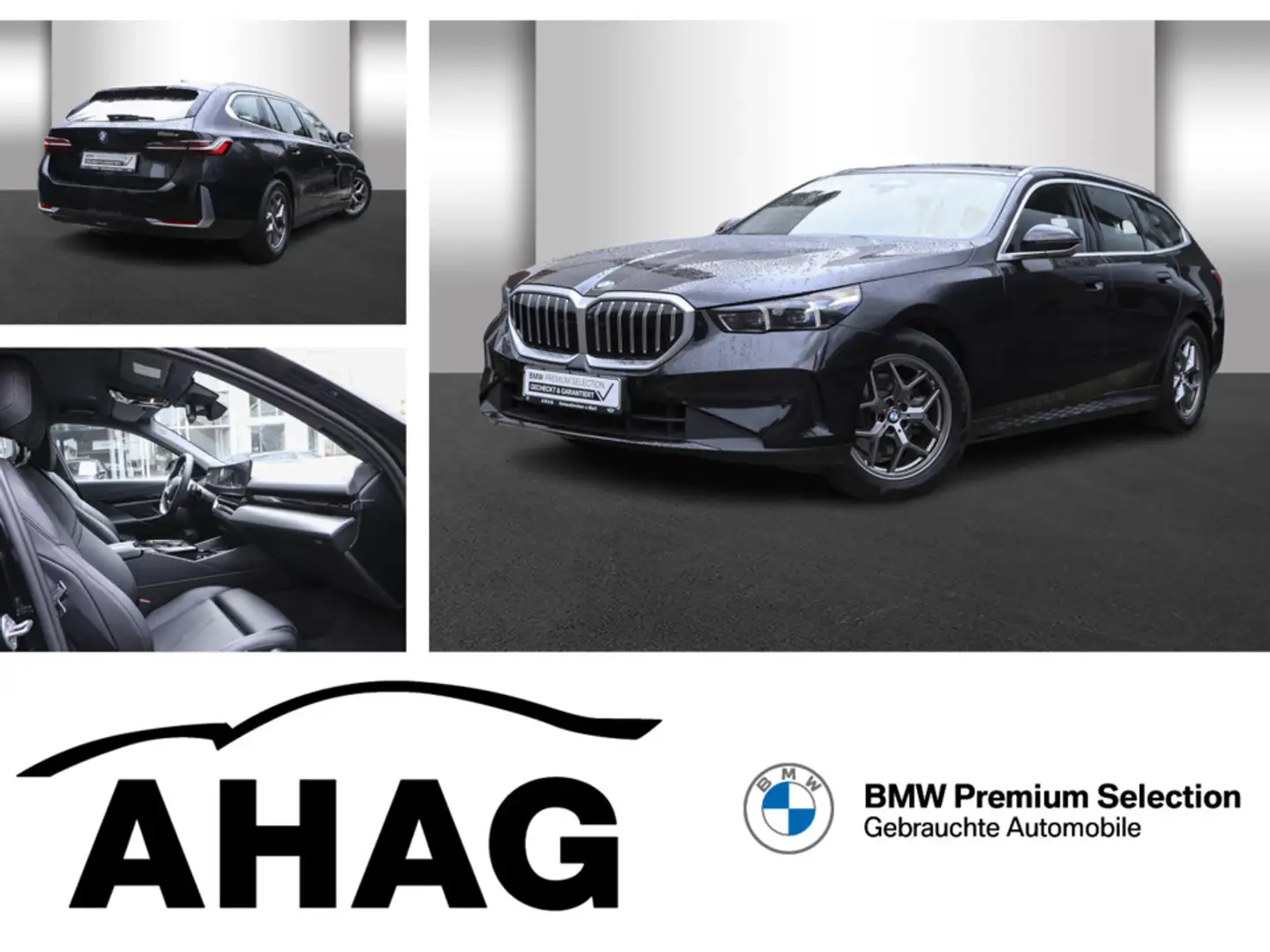 BMW 520 d Touring Klimaaut. Memory vorn Komfortzugang Schwarz - 1
