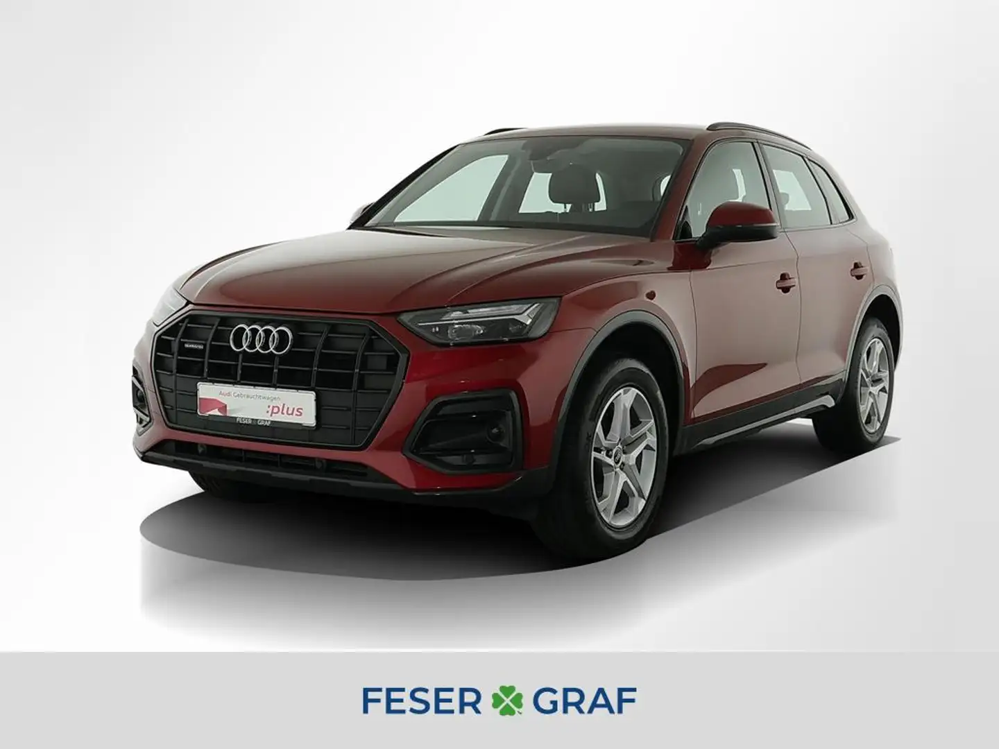 Audi Q5 advanced 40 TDI qu Leder,Navi,LED,Sportsitze Rot - 1
