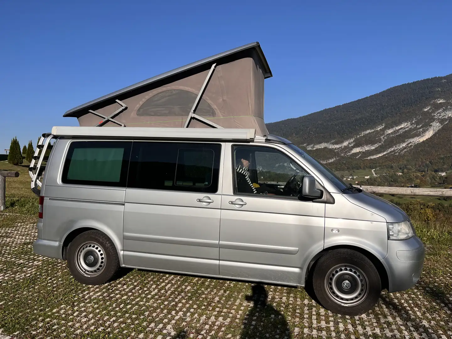 Volkswagen T5 California Comfortline Argent - 1