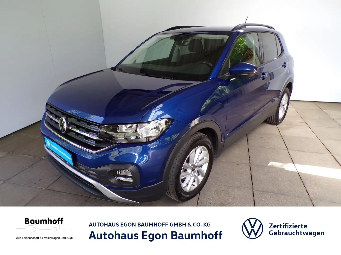 Volkswagen T-Cross T-CROSS 1.0 TSI LIFE / BLIND SPOT+SITZHZG Bleu - 1