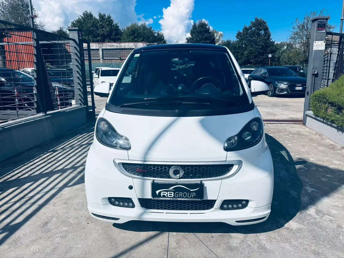smart forTwo Fortwo II 2007 1.0 Brabus justXclusive Bianco - 2