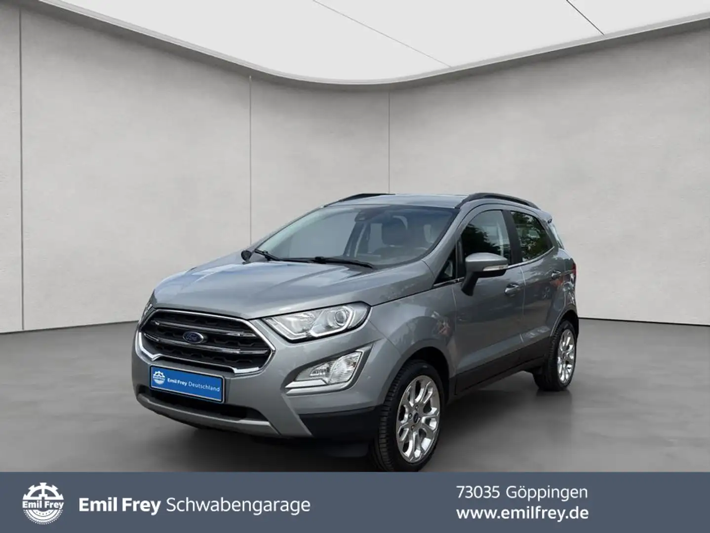 Ford EcoSport ECOSPORT 1.0 EcoBoost TITANIUM *NAVI* Silver - 1