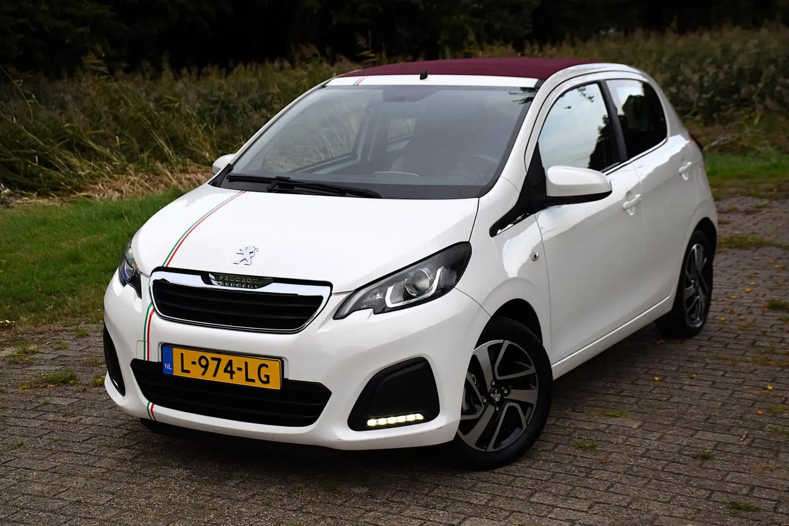 Peugeot 108 1.0 VTi Allure*2016*132Dkm*Vouwdakje*Airco*Lm velg Blanc - 2
