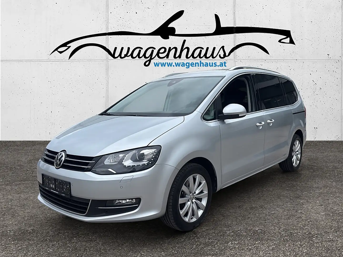 Volkswagen Sharan Business+ TSI, ACC, Kamera, NAVI, Spurw. Silber - 1