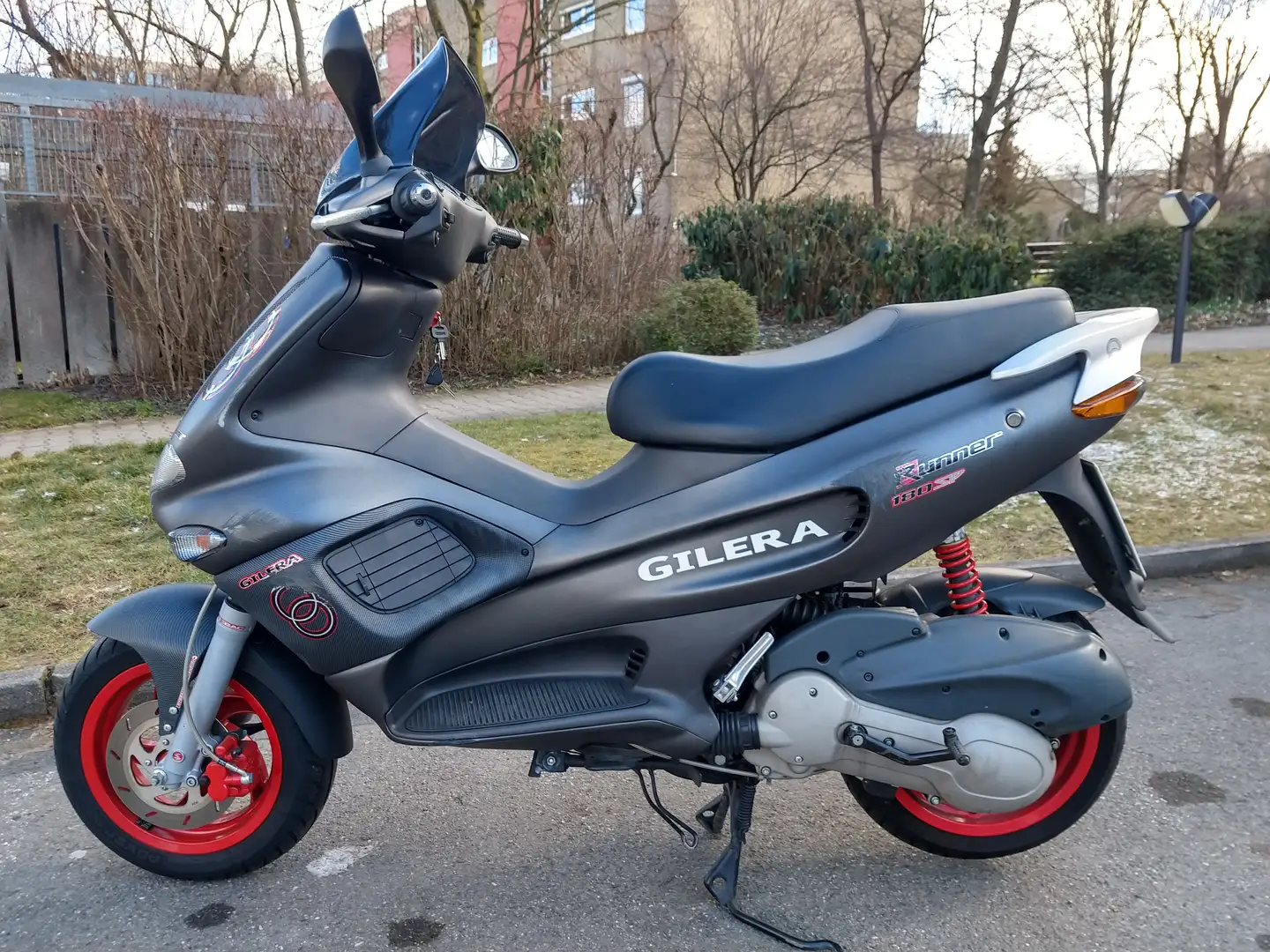 Gilera Runner 180 DD SP Opaco MO8 3.Hand Gris - 1