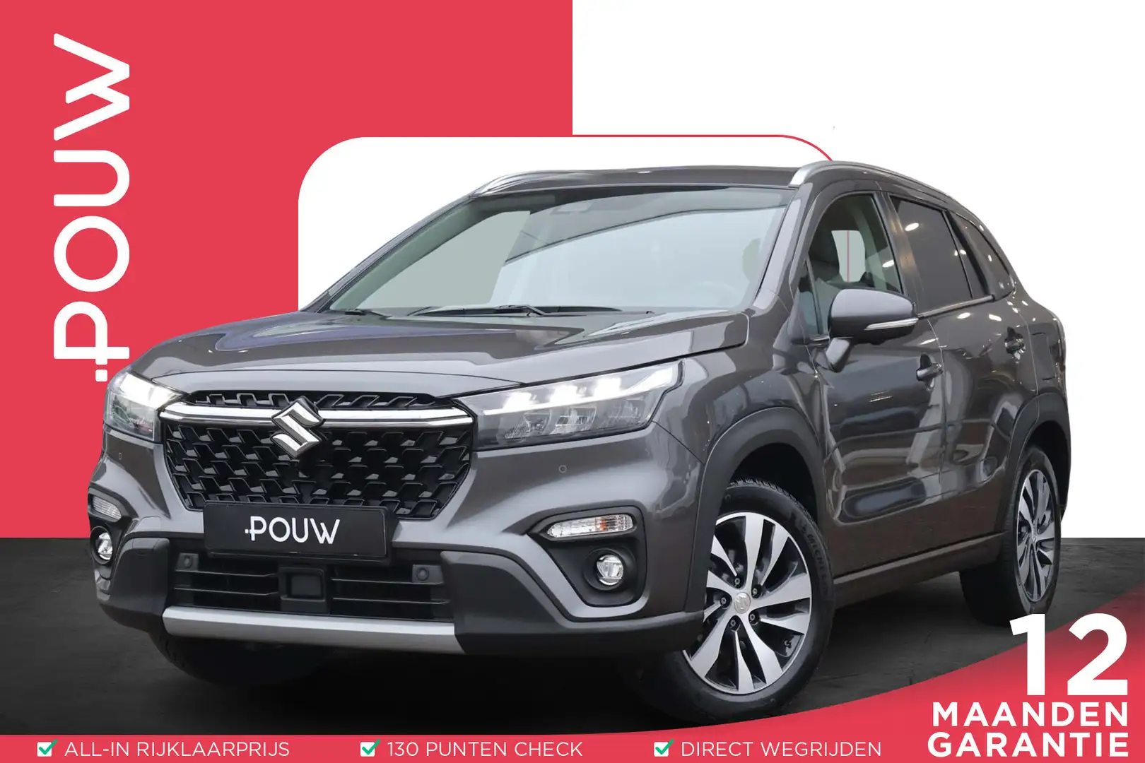 Suzuki S-Cross 1.5 Hybrid 116pk AUT Style | Trekhaak Afneembaar | Grau - 1