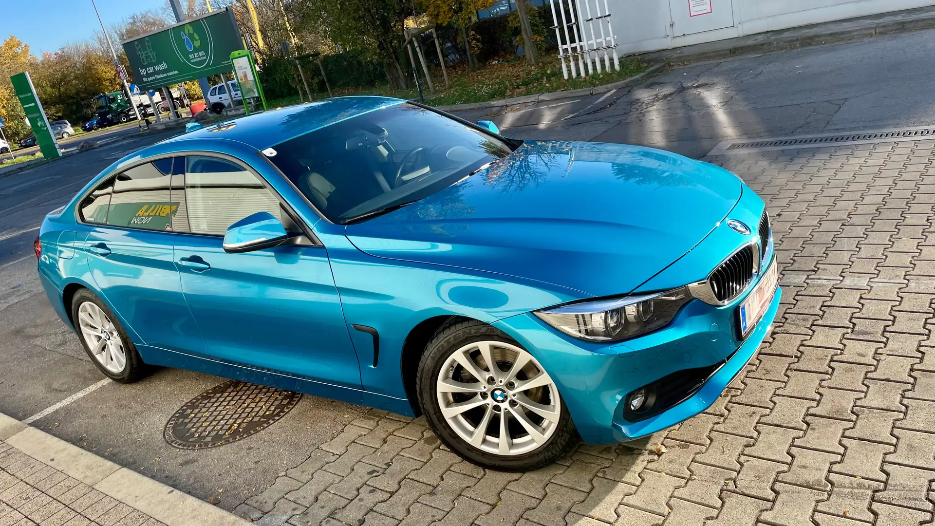 BMW 420 420i Gran Coupe Advantage Aut. Advantage Blau - 1