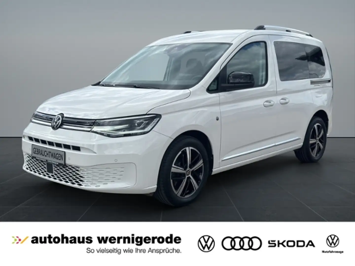 Volkswagen Caddy Style 2.0 TDI DSG, LED Weiß - 1