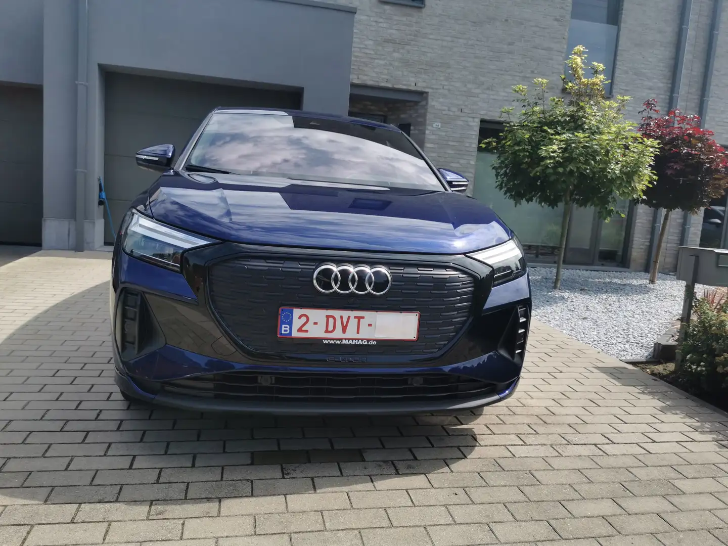 Audi Q4 e-tron 35 Sportback 55 Advanced/LED/SONOS/CarPlay/NAVI Blauw - 2