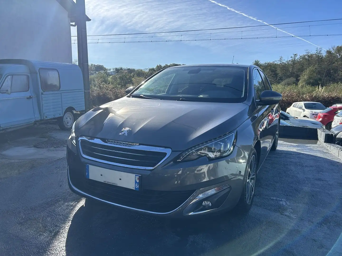 Peugeot 308 1.2 PURETECH 130CH ALLURE S\u0026S EAT6 5P Gris - 2