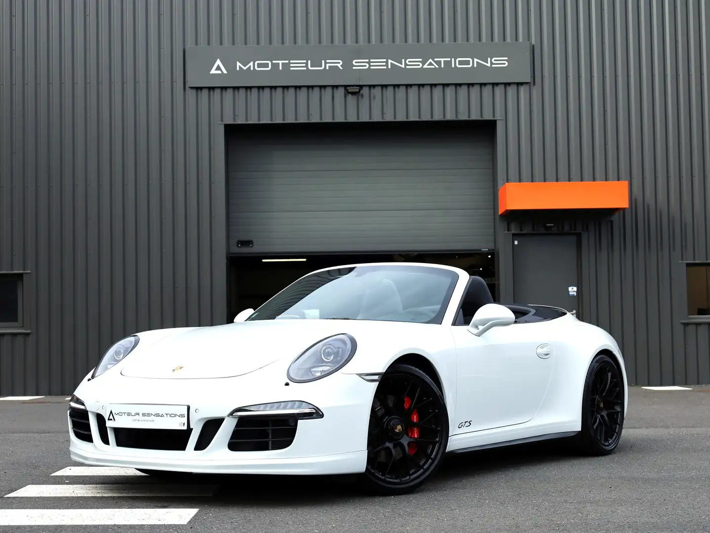 Porsche 911 Carrera Cabriolet 3.8i 430 GTS PDK Blanc - 1