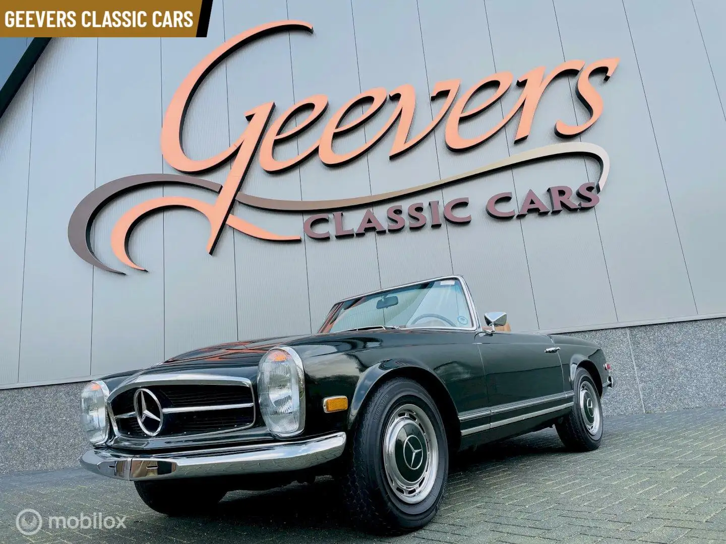 Mercedes-Benz SL 280 PAGODE 2 TOPS CABRIOLET MANUAL Зелений - 1