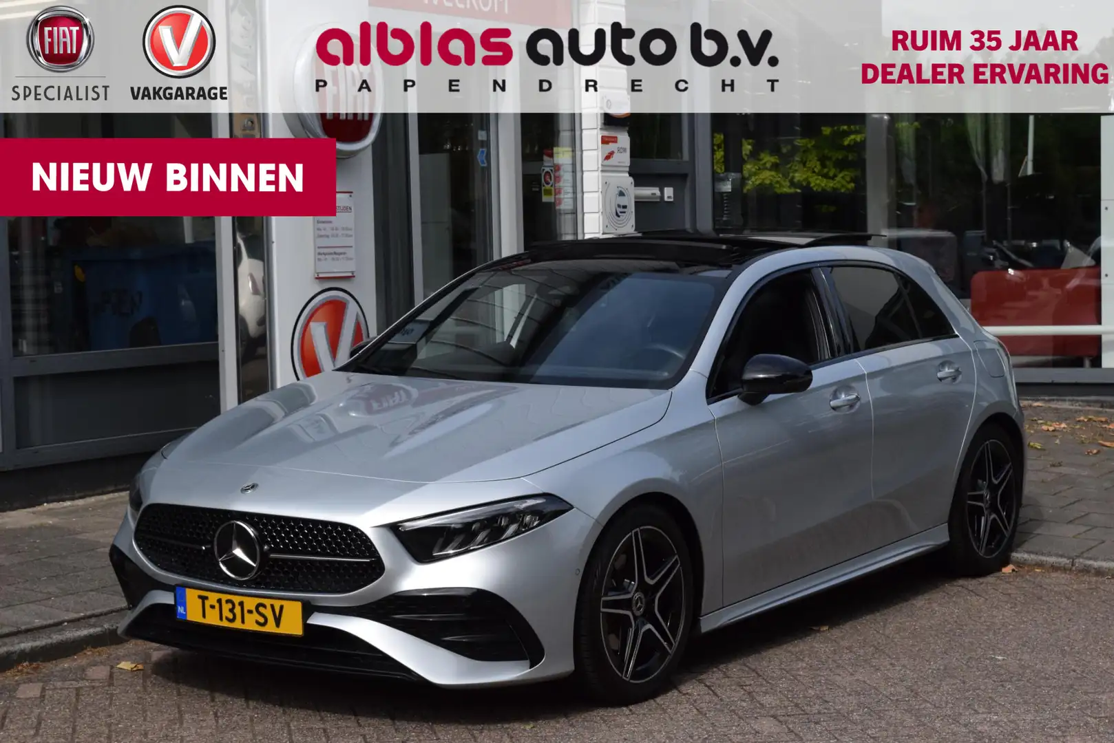 Mercedes-Benz A 180 AMG Line|Dak|Sfeer|Camera|Led|18" Gris - 1