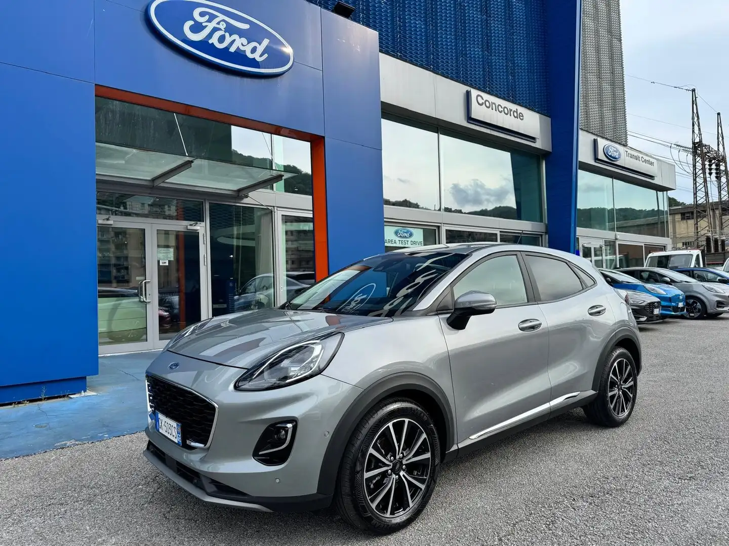Ford Puma Puma 1.0 ecoboost h Titanium Zilver - 1