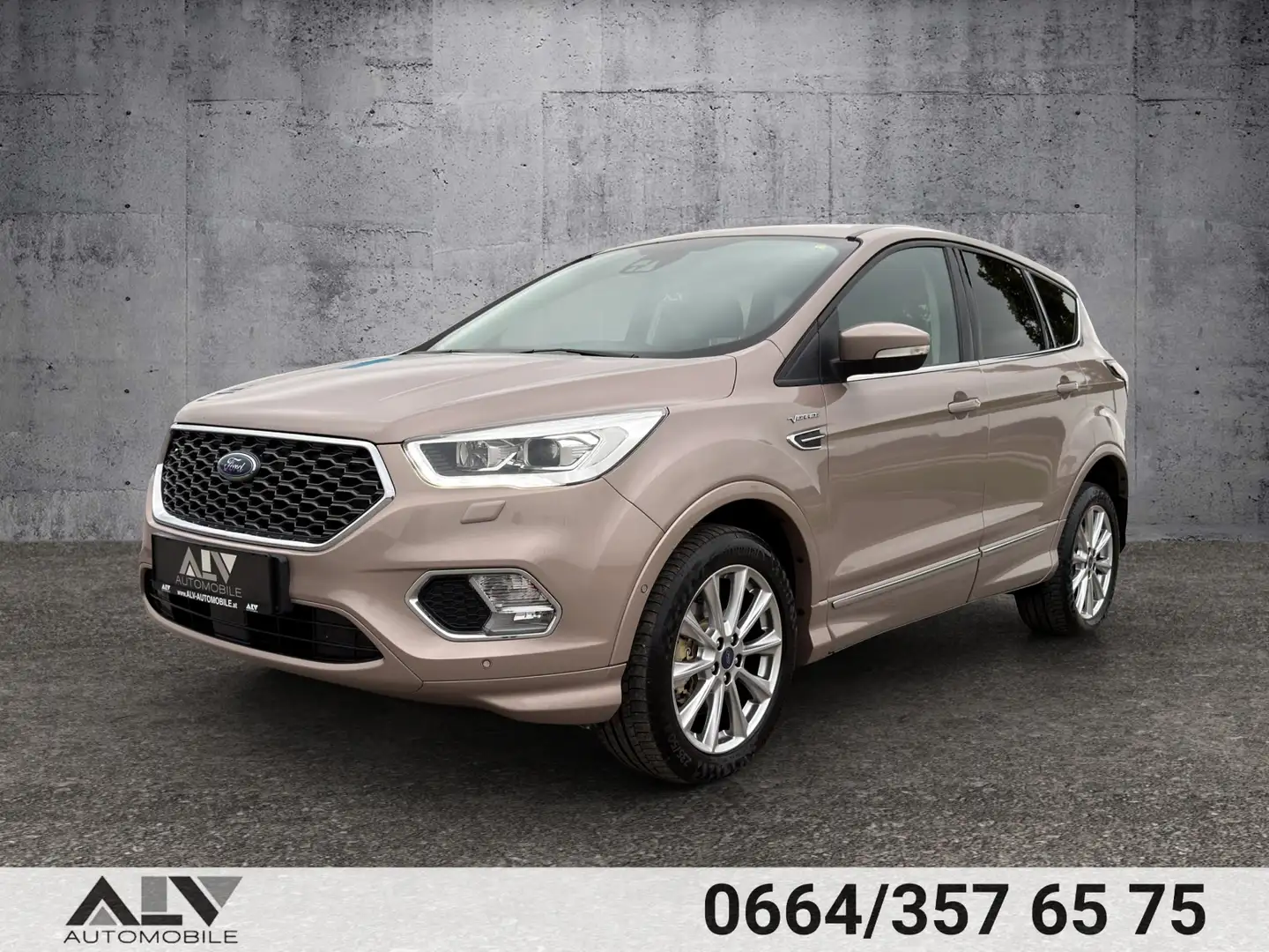 Ford Kuga Vignale 2,0TDCI Automatik AWD 1.Besitz! Bronze - 2