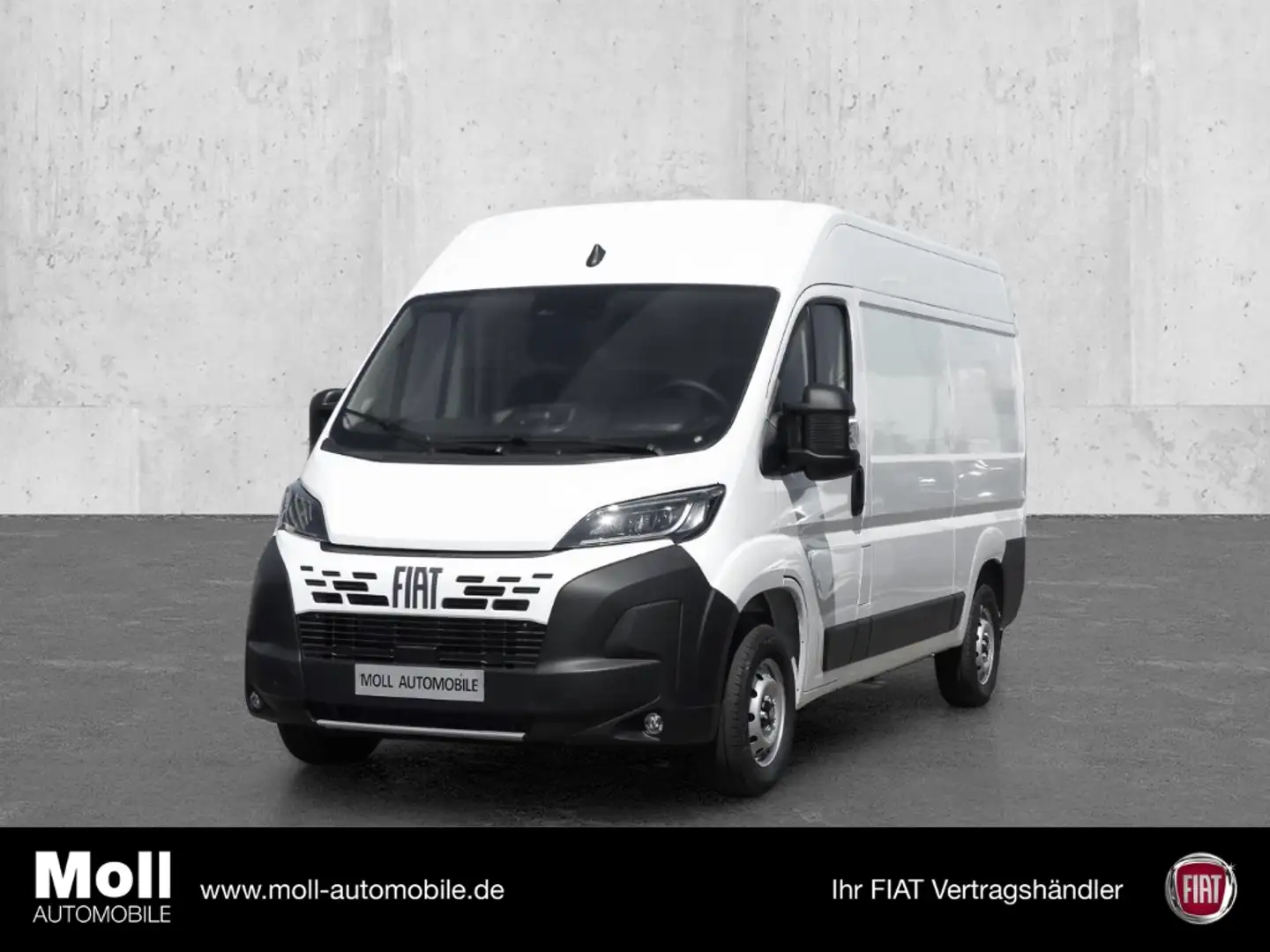 Fiat Ducato L2H2 140 AHK Techno Premium Cargo Visibilit Weiß - 1