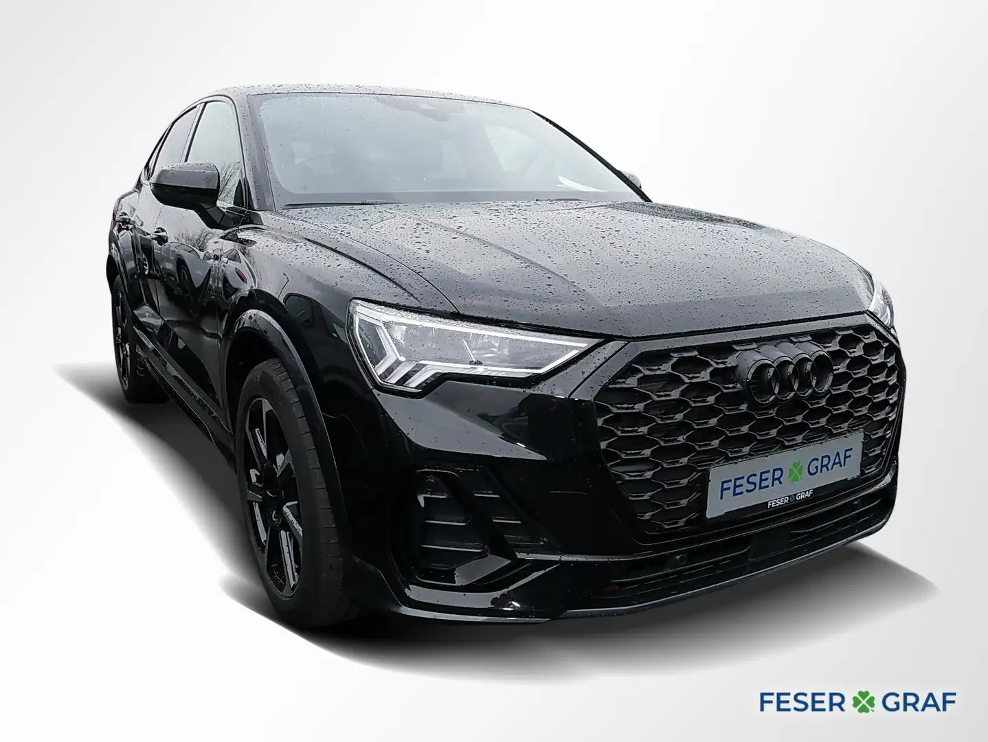 Audi Q3 Sportback 35 TDI S line ACC AHK LED Navi RüKa Zwart - 2