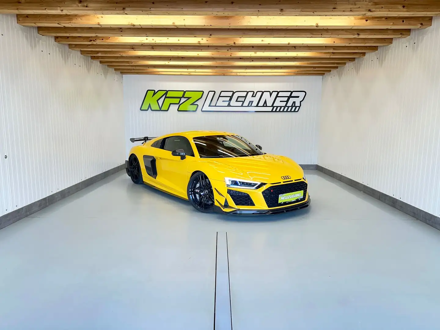 Audi R8 5.2 FSI quattro "PLUS" CERAMIC*CARBON*RECARO Gelb - 1