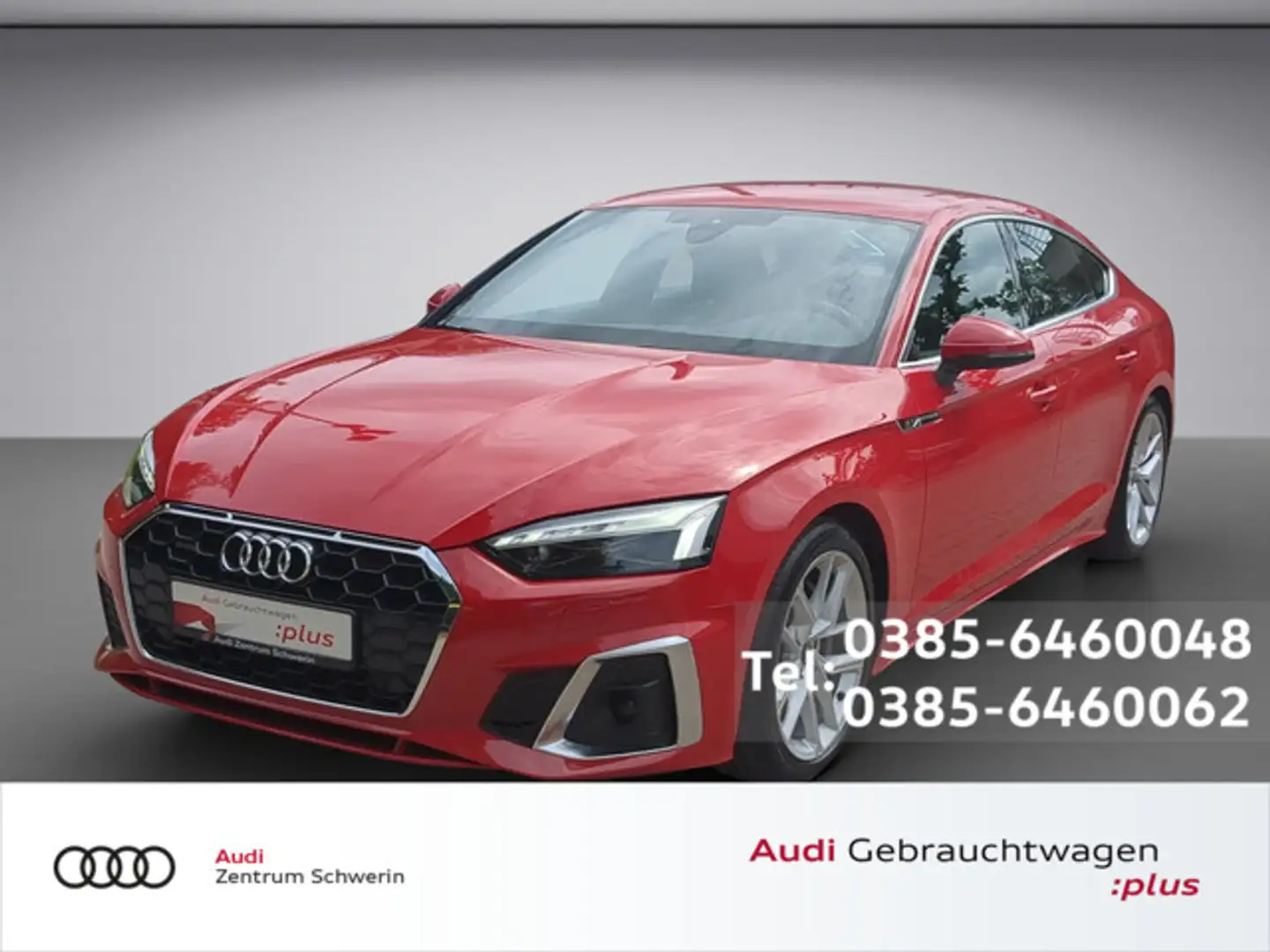 Audi A5 Sportback 50 3.0 TDI quattro S line LASER Piros - 1