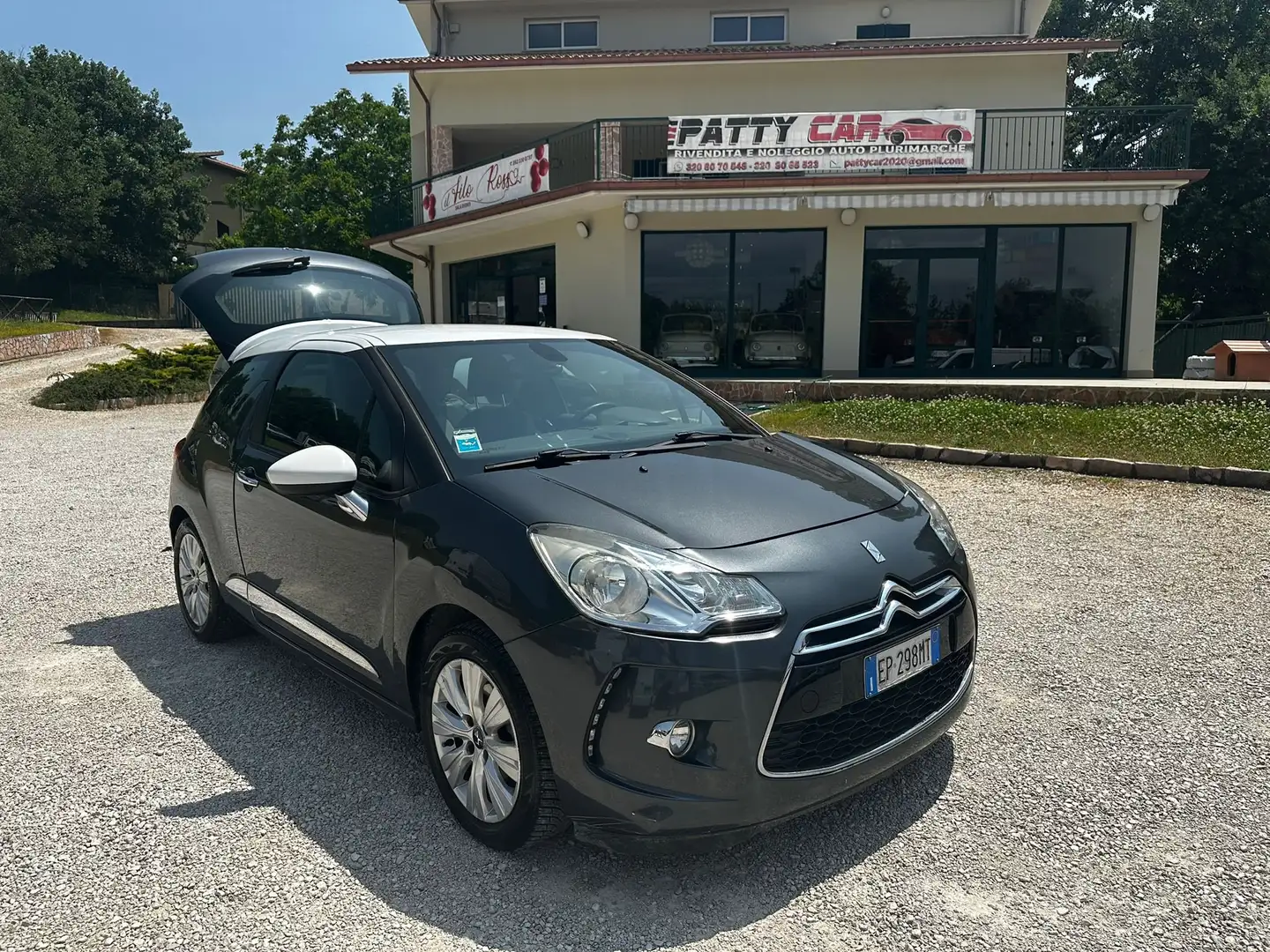 Citroen DS3 1.2 vti Just Black 82cv GPL Grigio - 1