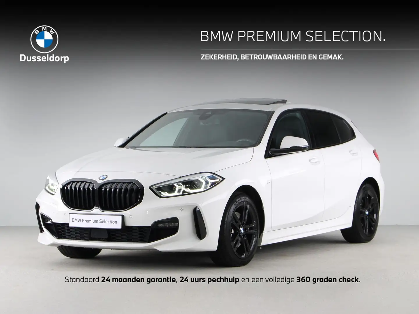 BMW 118 1 Serie 118i M Sport Wit - 1