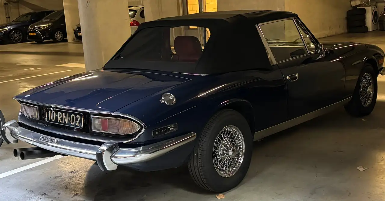 Triumph Stag MK II Convertible, foto 4
