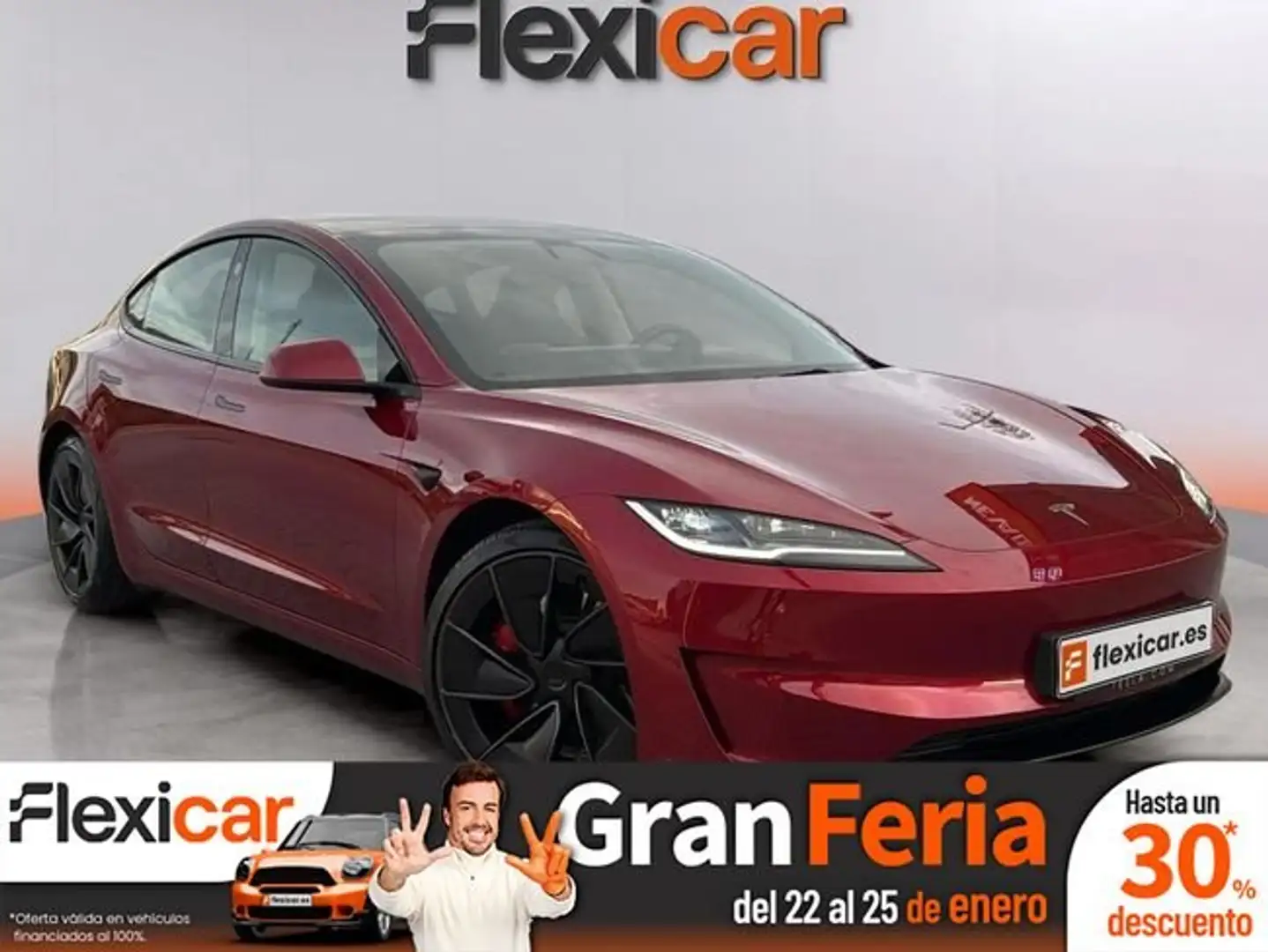 Tesla Model 3 Performance AWD Rouge - 1