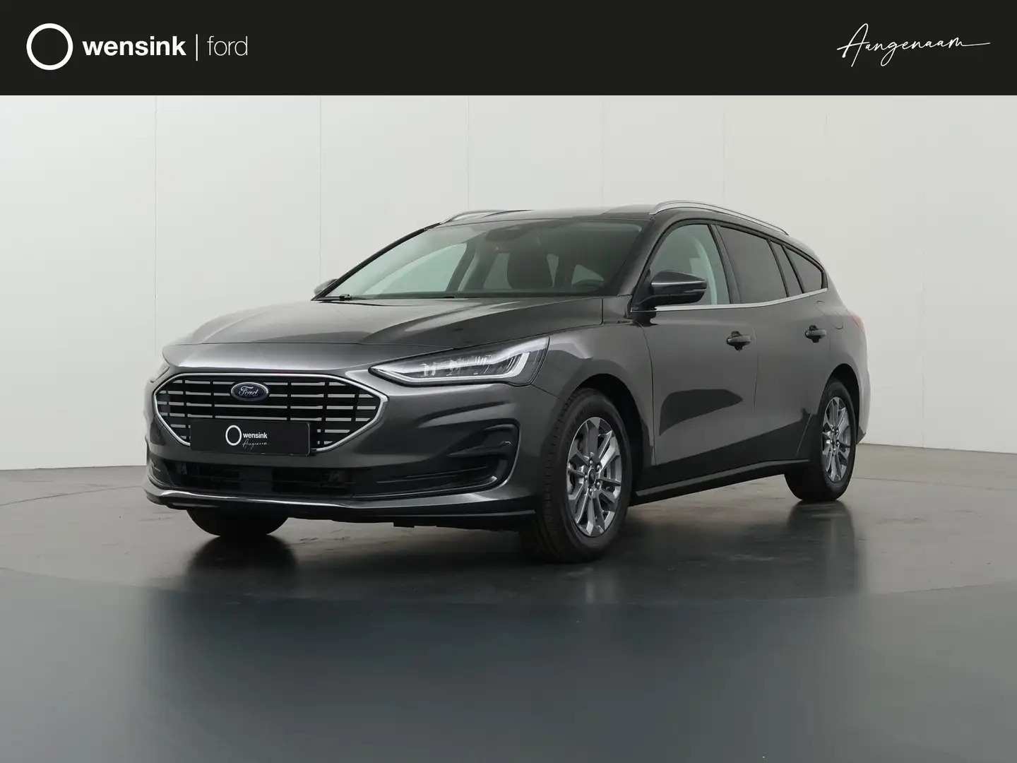 Ford Focus Wagon 1.0 EcoBoost Hybrid Titanium | Navigatie | C Grijs - 1