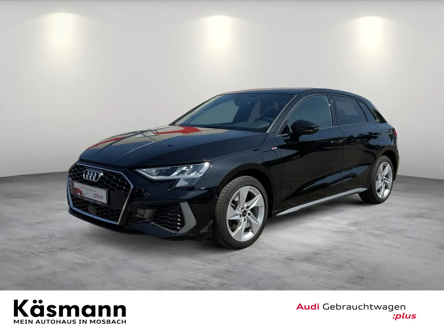 Audi A3 S line 40TFSIe 2xS line AHK ACC SHZ Schwarz - 2