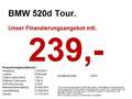 BMW 520 d Tour. Sport Line Navi.AHK.KomfZg.ParkAs.HiF Blau - thumbnail 1