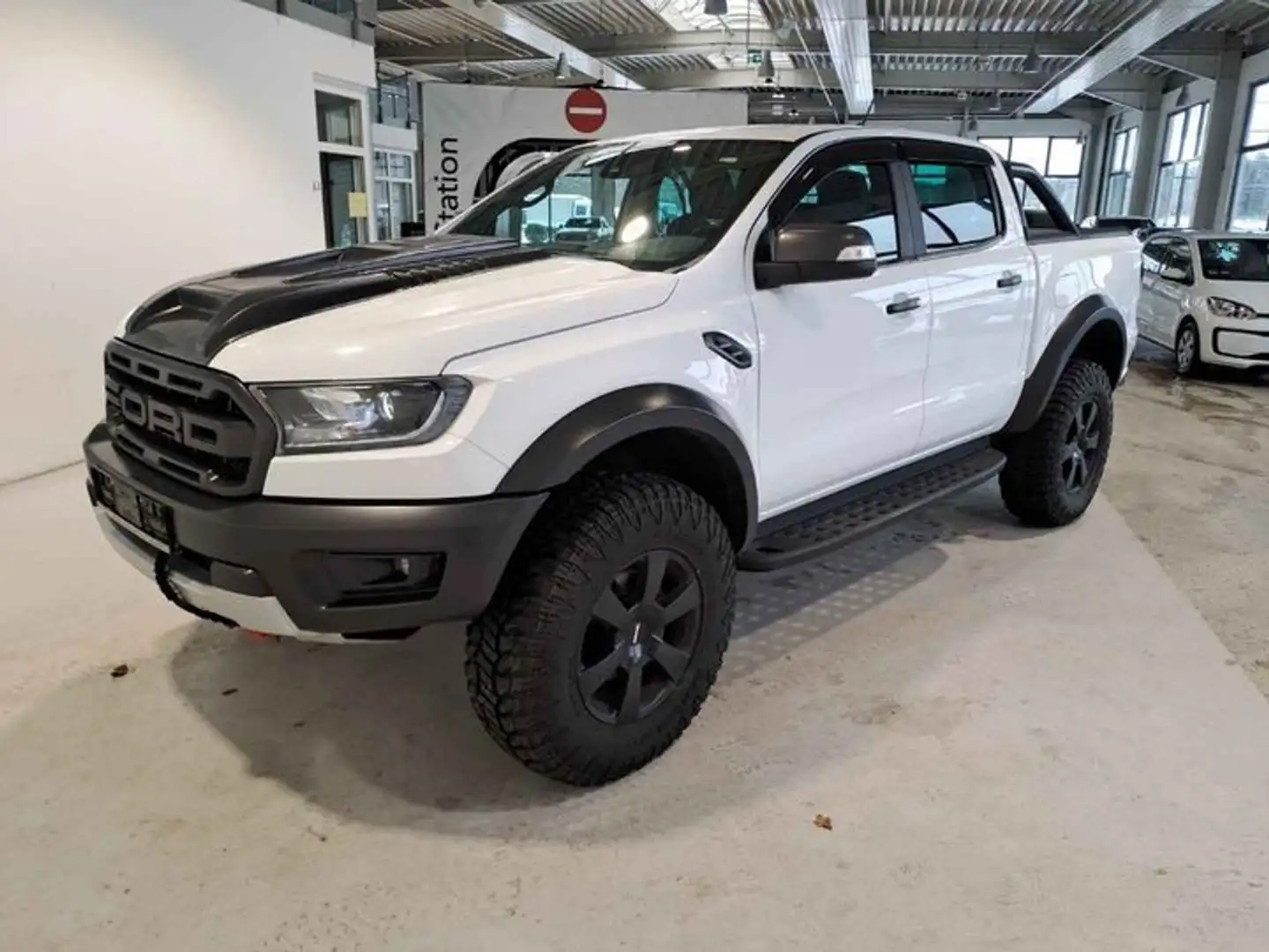 Ford Ranger Raptor Doka 4x4 BI-XEN+SEILWINDE+STAND.HZ+AHK+ Blanc - 2