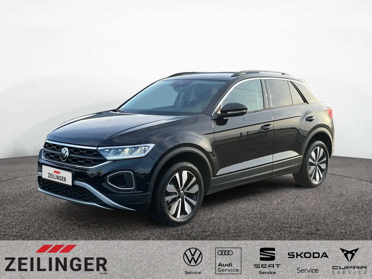 Volkswagen T-Roc GOAL TSI DSG|AHK|KAMERA|NAVI|ACC|APP-CONN Schwarz - 1