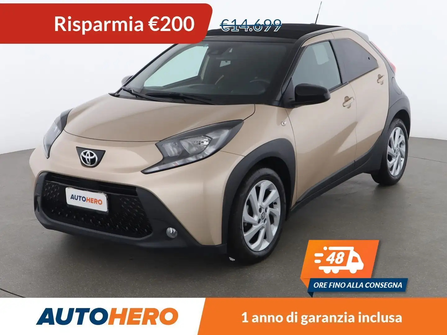 Toyota Aygo X 1.0 Trend Air 72 CV Bej - 1