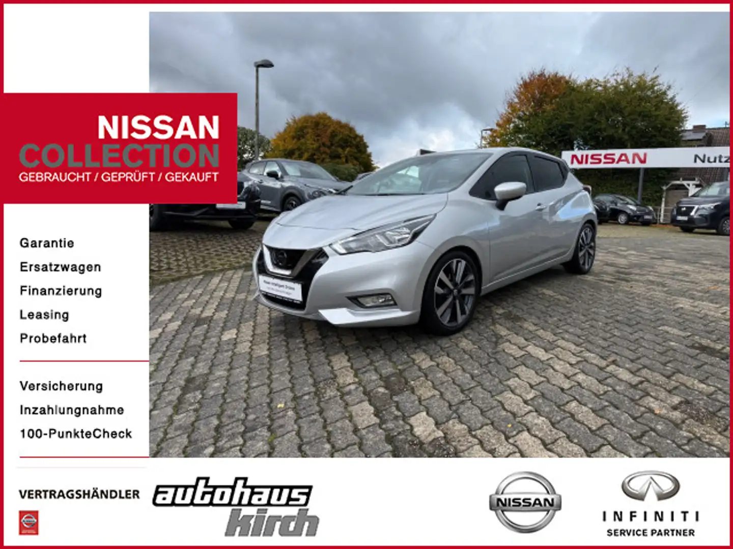 Nissan Micra 1.0 N-Connecta 117PS Grau - 1