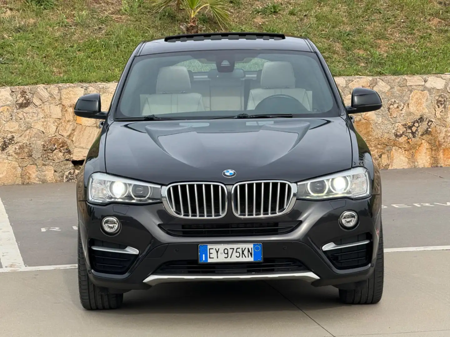 BMW X4 XDRIVE 20D XLINE 190CV+PELLE+TETTO+BIXENO+F1+19'' Grigio - 2