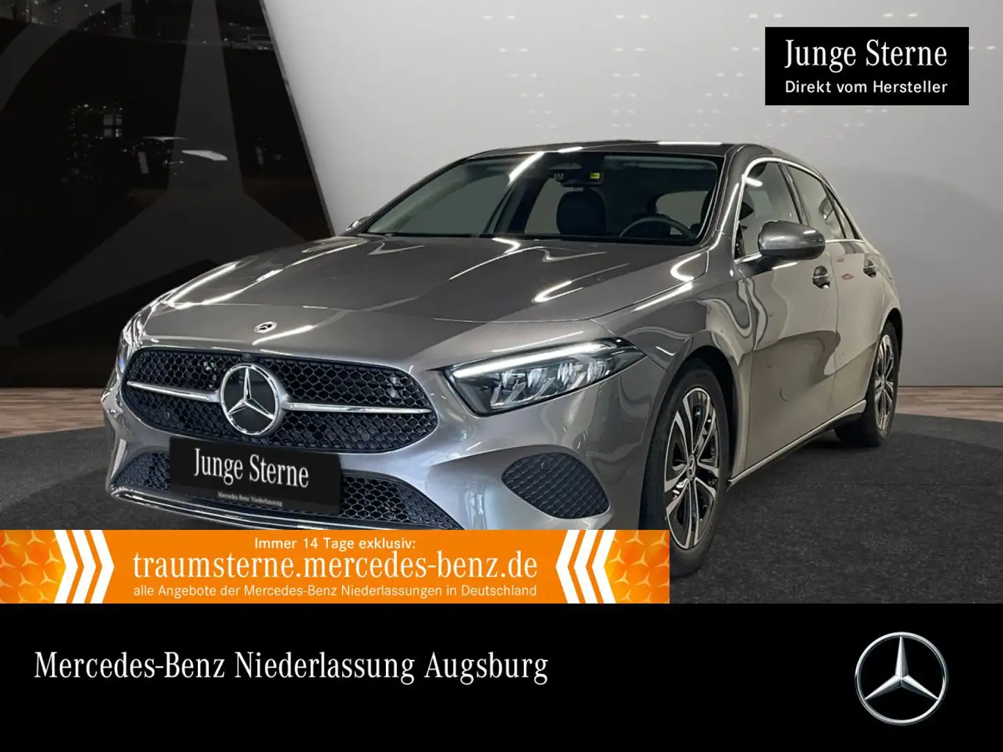 Mercedes-Benz A 180 PROGRESSIVE+LED+KAMERA+7G Gris - 1