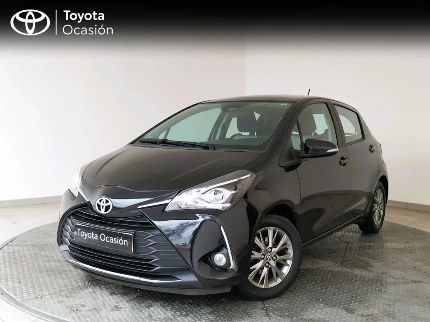 Toyota Yaris 1.0 VVT-I ACTIVE 69 5PT Zwart - 1