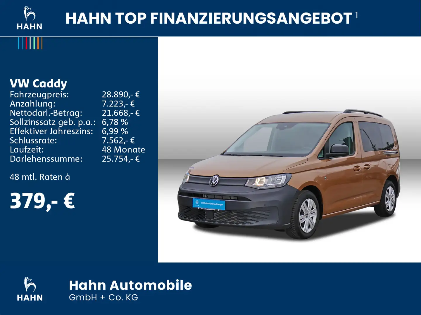 Volkswagen Caddy 5 2,0TDI 90kW DSG APP FLÜGEL EPH SHZ BT DA Oranje - 2