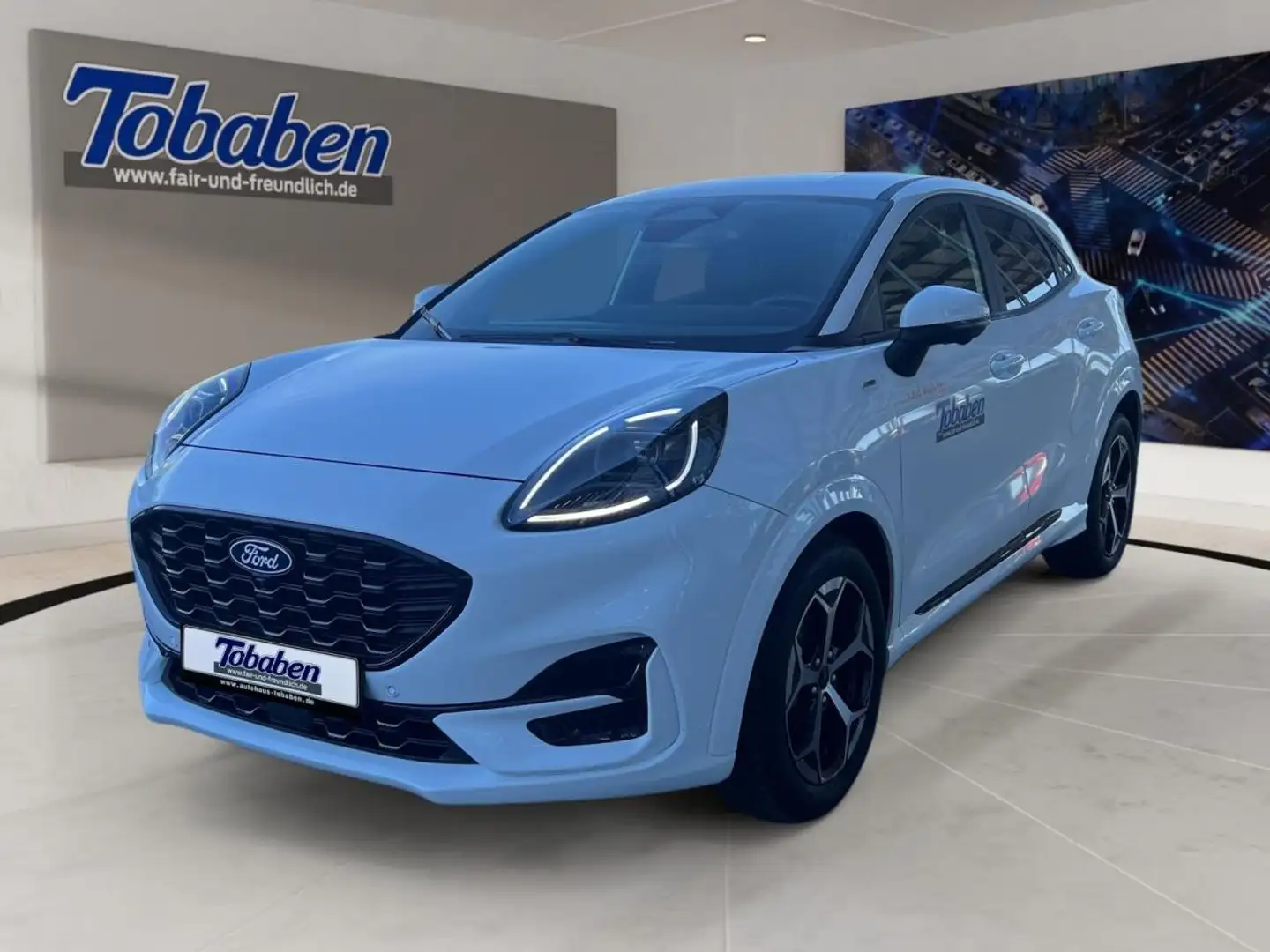 Ford Puma 💥 Sofort verfügbar! Ford Puma ST-Line X – Facelif Weiß - 1