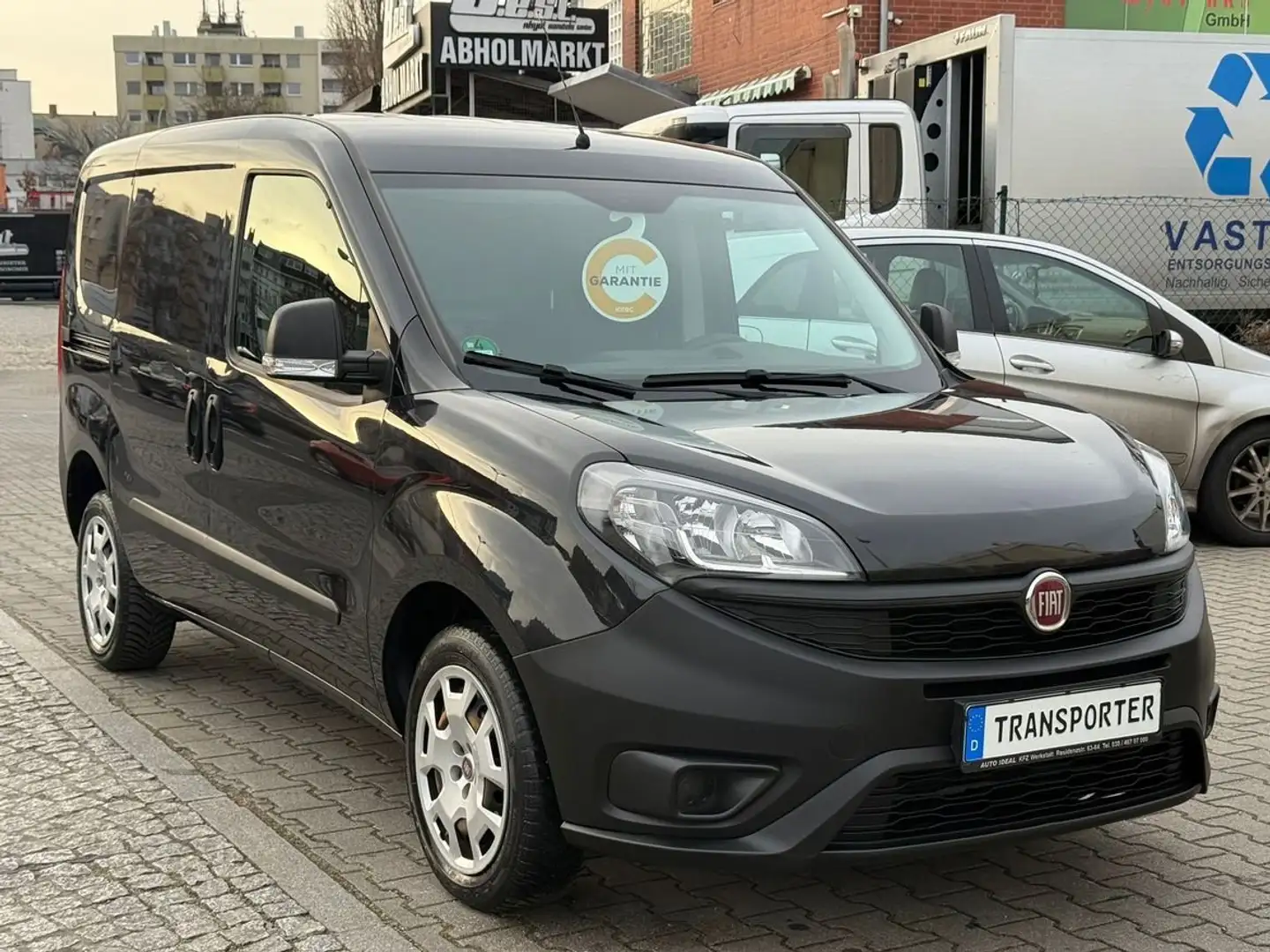 Fiat Doblo Basis Kasten,1,4 Benzin,Tüv Neu Schwarz - 1
