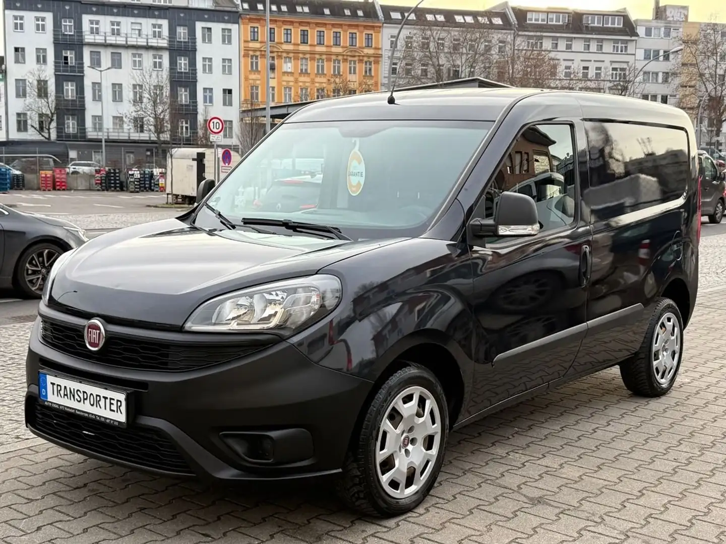 Fiat Doblo Basis Kasten,1,4 Benzin,Tüv Neu Schwarz - 2