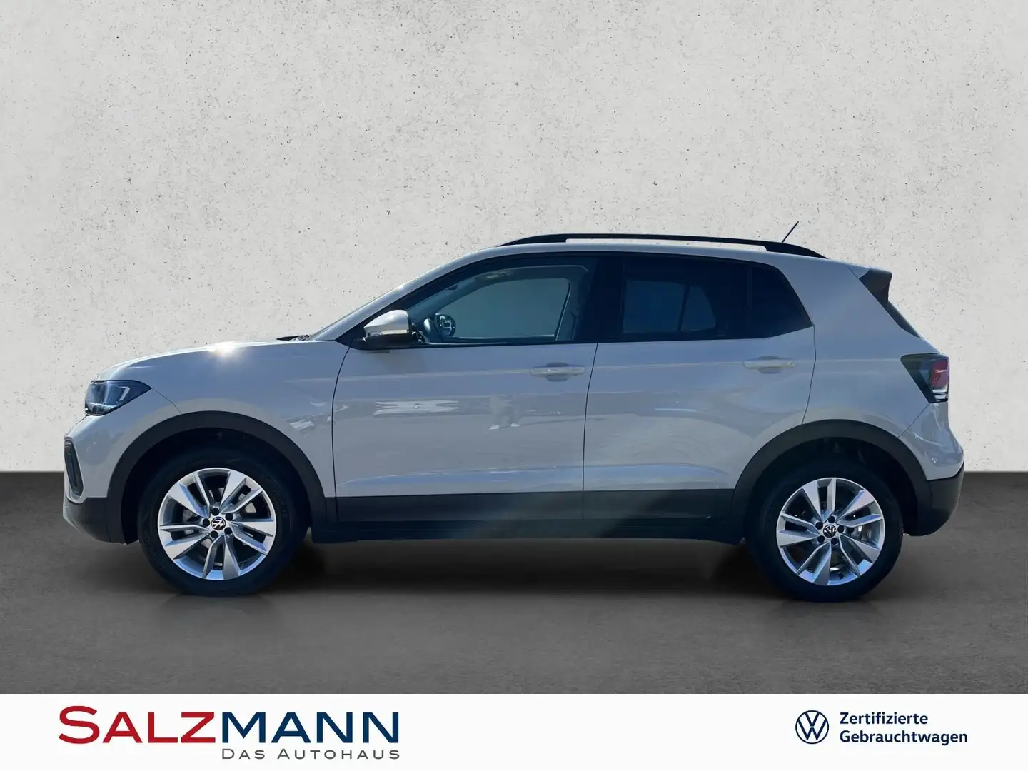 Volkswagen T-Cross 1.5 TSI DSG Life, Navi,Kamera, AHK, LED, Grijs - 2